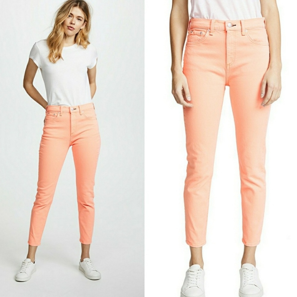 RAG & BONE "Prairie Sun" High Rise Skinny Sz 31